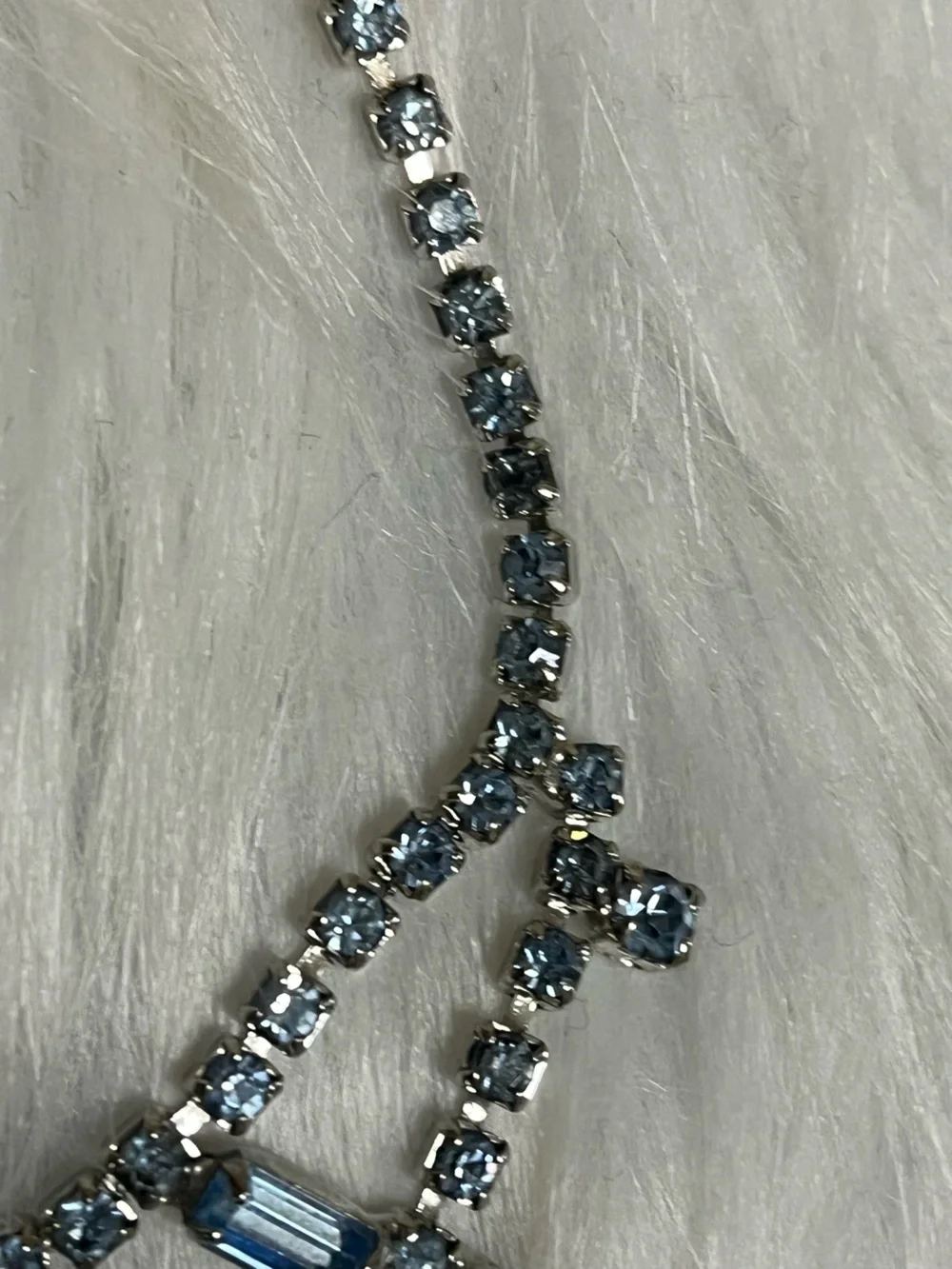 Vintage silver tone